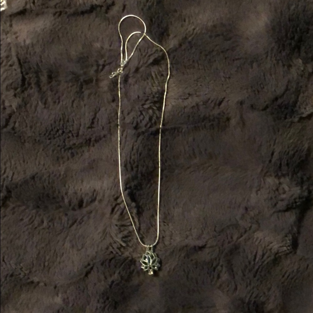 Lotus necklace